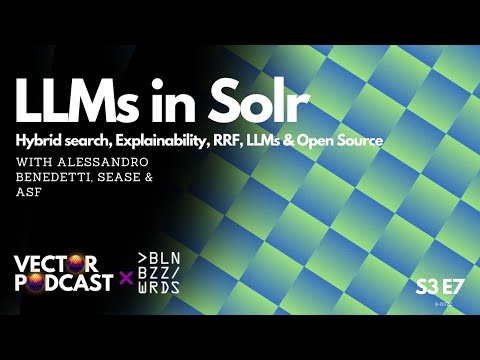 Berlin Buzzwords 2024 – Alessandro Benedetti – LLMs in Solr