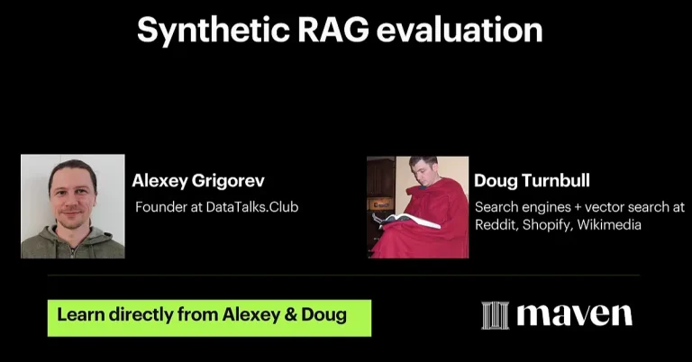 Synthetic RAG evaluation