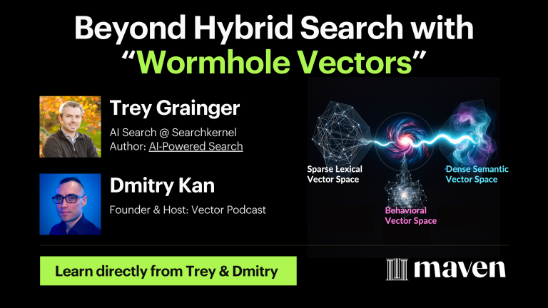 Beyond Hybrid Search with “Wormhole Vectors”