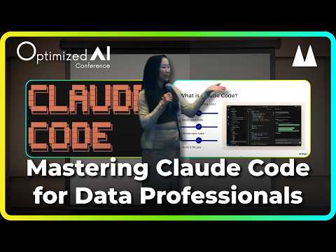 Mastering Claude Code for Data Professionals – Dawn Choo